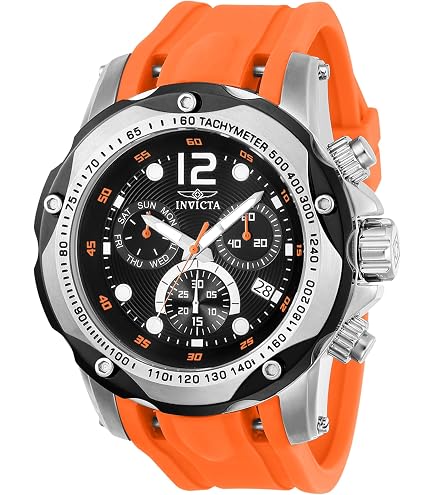 Amazon.com: Invicta Pro Diver Stratus Men's Watch - 45mm, Orange